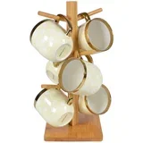 šolje na stalku 6/1 RXG-N210473-DOT-CREAM