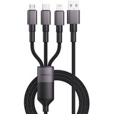  Kabl USB U87 3in1 Type USB A to Micro/Type C/Lightning Cene