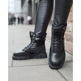 Resti Black women's insulated trapper boots Kasemi- Footwear | shoptok.hr