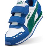 Puma Tenisice 'Cabana Racer' plava / travnato zelena / bijela | shoptok.hr
