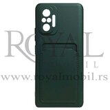  futrola soft sa dzepicem za xiaomi redmi note 10 / note 10S maslinasto zelena Cene