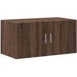 Maison Chic Stenska omarica - Zidna omarica rjavi hrast 80x42,5x40 cm inženirski les iu231, (22062430) Cene