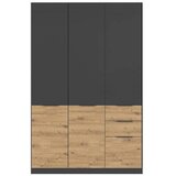 Modern Living Omara Za Oblačila Max, Temno Siva, Barva Hrasta | Shoptok.si