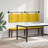  Držeće uzglavlje Zidne Žuta 190 x 55 x 5 cm Baršun - Žuta 180 cm bez LED | shoptok.hr