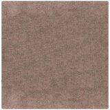 vidaXL Šik Krzneni Tepih Visoki Džemper Smeđa 120x120 cm PP | shoptok.hr