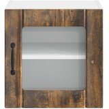  Zidni stakleni ormarić Lucca Dimljeni hrast 40 x 31 x 40 cm | shoptok.hr