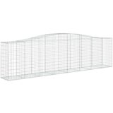  Gabionska košara s lukom 400x50x100/120 cm pocinčano željezo | shoptok.hr