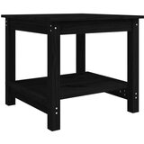  Klubska mizica črna 50x50x45 trdna borovina, (20711284) | Shoptok.si