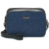 Liu Jo Torbe za čez ramo MANH WILD COZY WINTER Modra Cene
