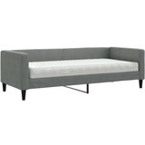vidaXL dnevni krevet s madracem tamnosivi 80 x 200 cm od tkanine | shoptok.hr