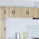 Ormar za Zid 2 pcs Sonoma hrast 60 x 31 x 40 cm | shoptok.hr
