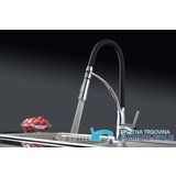  Kuhinjska slavina EYN KC46919 | Crna špina<span> - </span>Crna | shoptok.hr
