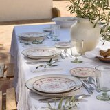 Costa Nova Rdeč/bel desertni krožnik iz kamenine ø 17 cm Vila – | Shoptok.si