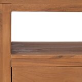 TV ormarić s kotačima 80 x 50 x 42 cm od masivne tikovine | shoptok.hr