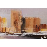  Naslikana slika na platnu mesto 1-delna 120x40 cm CWF1398SDE1 () | shoptok.hr