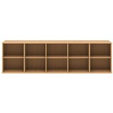 Hammel Furniture Stenski regal v hrastovem dekorju v naravni barvi 220x61 cm Mistral – | Shoptok.si