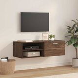 vidaXL TV ormar Smeđi hrast 100.5 x 39 x 30 cm Konstruirano drvo | shoptok.hr