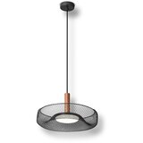 Osram led luster na sajli decor mesh LED/18,5W/230V prečnik 40 cm crna/kaučukovo drvo | Eponuda.com