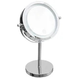 ogledalo sa led SVRTLOM19X3,4X29X5 metal/staklo srebrna