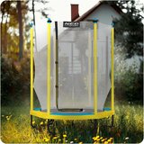 Neo-Sport dječji vrtni trampolin 140 cm (4,5 ft) žuti | shoptok.hr