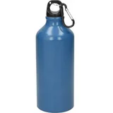 Steklenička aluminijasta hook 0,6l PROMOCIJA - MODRA