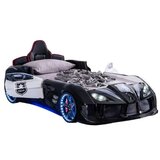 Olimp Sport Auto krevet POLICE FULL LED sa vratima | ePonuda.com