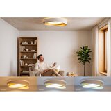  LED prigušiva stropno svetlo SM. GALAXY M. LED/24W/230V prečnik 55 cm belo/zlatno + daljinski upravljač | Eponuda.com