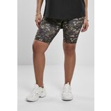 UC Ladies Women's High Waist Camo Tech Cycle Shorts in Wooden Digital Camouflage Cene