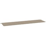  Jastuk za vrtnu klupu smeđesivi 200x50x4 cm tkanina Oxford | shoptok.hr