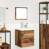  Set namještaja za kupaonicu 3 pcs Staro drvo i bijela Srednja | shoptok.hr