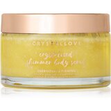 Crystallove Crystalized Shimmer Body Scrub piling za tijelo svjetlucavi 200 g | shoptok.hr