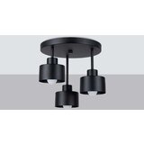  Stropna svetilka SAVAR 3 črna, (21347605) | Shoptok.si