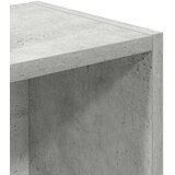  Regal za knjige boja betona 31x24x77 cm konstruirano drvo | shoptok.hr
