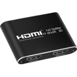 INF hdmi razdelilnik 1x2 za 2 zaslona 3D/4K/1080p, (21276201) Cene