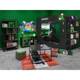 Minecraft REGAL 70/164/38 cm siva, črna | Shoptok.si