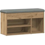  Klupa za cipele obrtnički hrast 82x32x45,5 cm izrađeno drvo | Eponuda.com