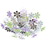 Trio Leuchten Stropna svetilka krom 56 cm - Fiore | Shoptok.si