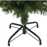  Tanko umjetno božićno drvce sa stalkom zeleno 120 cm PVC | shoptok.hr