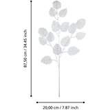 Eglo 428344 - Veštački cvet MIADOL 87,5 cm srebran | Eponuda.com
