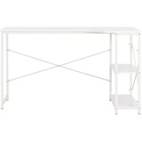  Stol za računalo bijeli 120 x 72 x 70 cm | shoptok.hr
