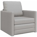 vidaXL Raztegljiva sedežna garnitura Oblačno siva 74 x 77 x 81 cm, (5000020827) | Shoptok.si