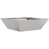  Vrtna saksija 5 pcs Srebrno 50 x 50 x 15 cm Nehrđajući čelik | Eponuda.com