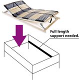  Podnica za krevet s 42 letvice i 7 zona 100 x 200 cm | shoptok.hr