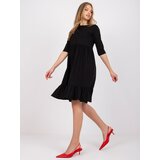 RUE PARIS Dress-RV-SK-7554.74P-black | Shoptok.si