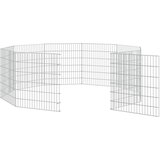  Ograda za životinje s 10 ploča 54 x 60 cm od pocinčanog željeza | shoptok.hr
