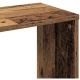 vidaXL Sobna pregrada/Omar za knjige staro drvo 100x24x140 cm | shoptok.hr