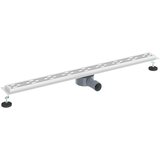 Odvod za tuš s staklenim poklopcem i 360° sifonom 100 cm | shoptok.hr