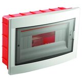 VIKO_PANASONIC VIKO PANASONIC Hišna razdelilna omarica VIKO podometna 12M bela-transparentno siva | Shoptok.si