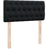 Box spring krevet s madracem crni 90x200 cm baršunasti | shoptok.hr