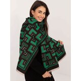 Wool Fashion Italia Scarf-AT-SZ-23158.32-black-green | Shoptok.si